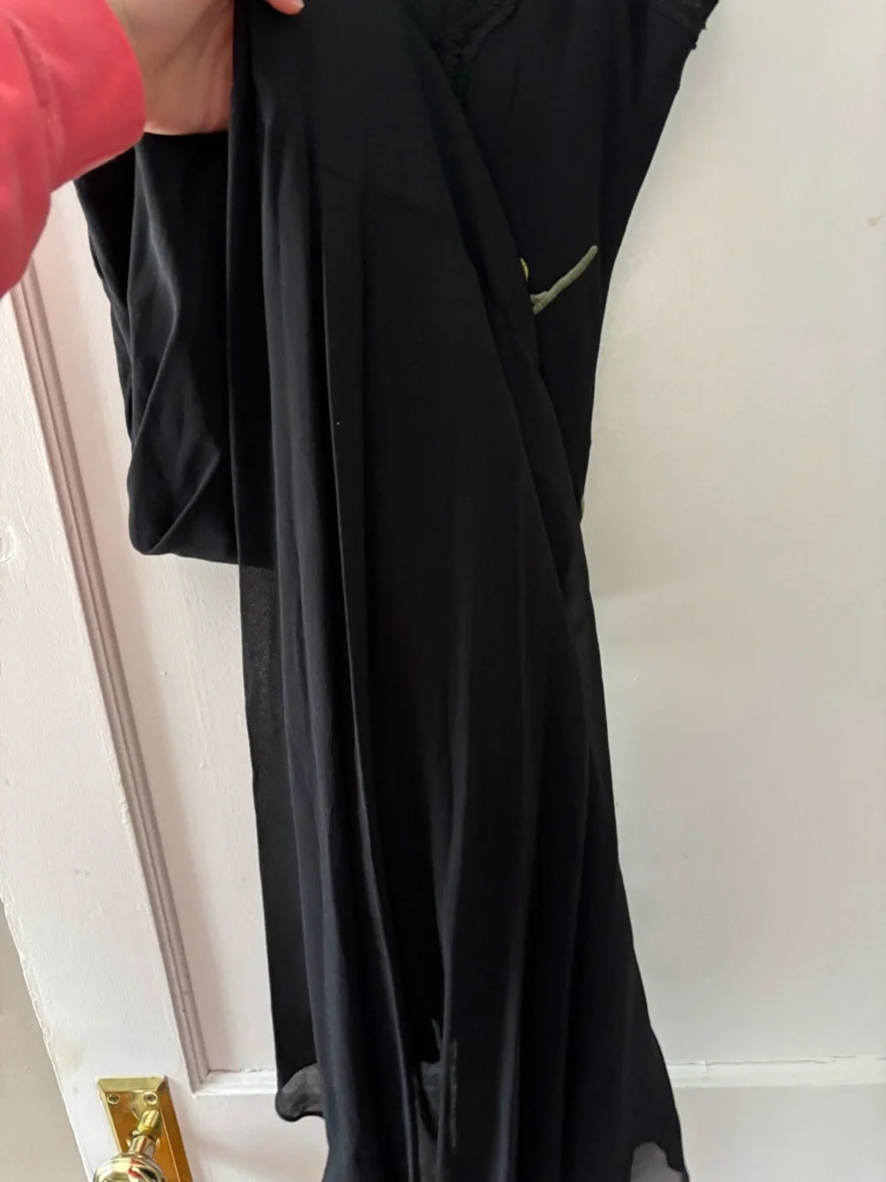 Cache x Sue Wong Vintage Silk Floral Maxi Dress - Picture 8 of 8